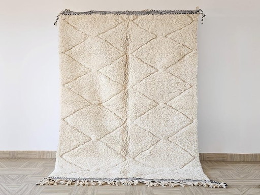 Authentic Traditional Custom Pure Wool Rug White 200/300 Cm