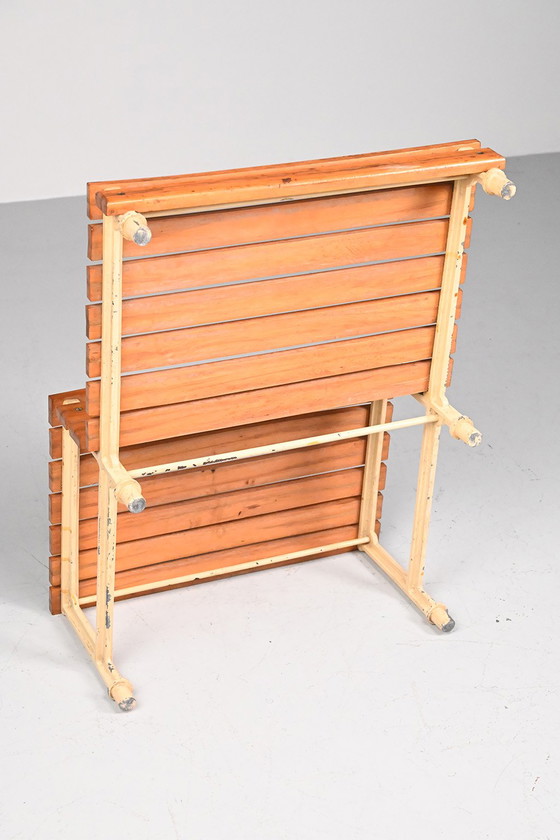 Antique step stool or plant table (photo 5 of 9)
