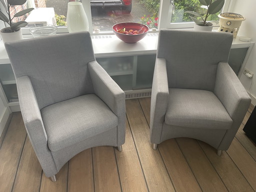 Te koop 2 Leolux Dolcinea fauteuis