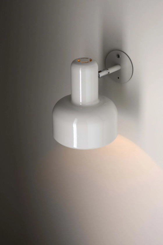 Fog & Mørup 'Peanut' Wall Lamp by Jo Hammerborg, Wall lights, Metal, Silver (photo 6 of 8)