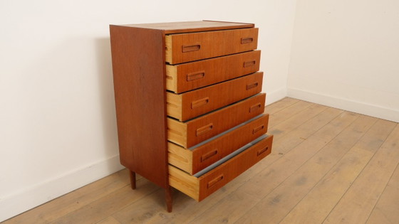 Image 1 of Cassettiera vintage danese | Teak | 6 cassetti | 101 cm