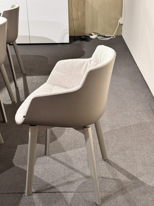 set van 6 flow stoelen van Mdf Italia