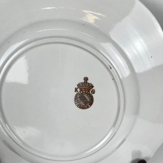 Image 1 of Set di piatti da dessert Lunéville "Le Potager" da 6 KG, anni 1950/70