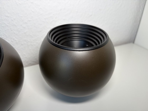 STAFF spherical lights, set of 4, wall lamps, 1960s/70s, Space Age, adjustable – Spot lights, Metal (photo 12 of 20)