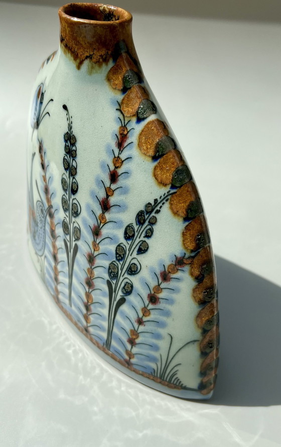 Image 1 of Vaso in ceramica "El Palomar" - Pezzo dipinto a mano