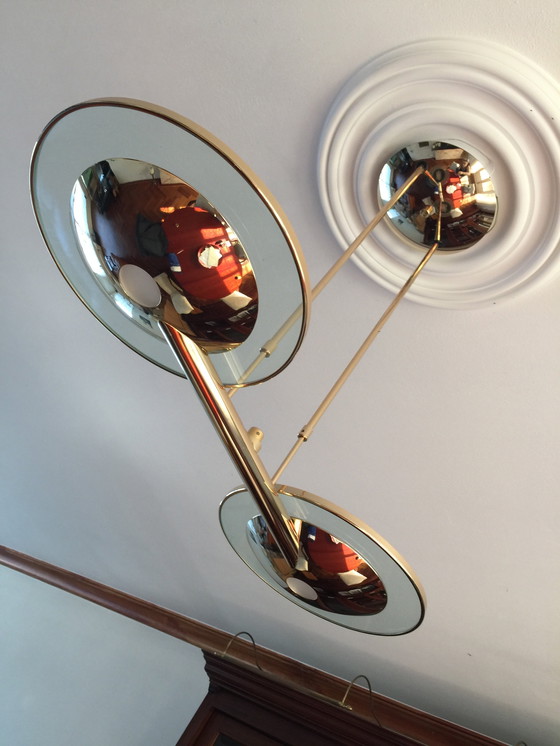 Image 1 of Estilux Wandlamp Goldplated (Set van Drie, Mag Ook Los!)