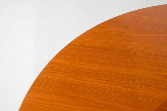 Image 1 of Wooden " Tulip " table by Eero Saarinen for Knoll Studio, USA 1958.