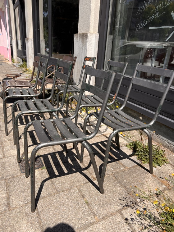 Image 1 of 6 Franse horeca stoelen 