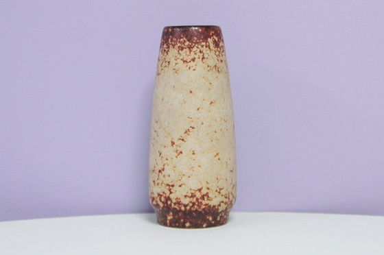 Image 1 of beige tapering West Germany vase