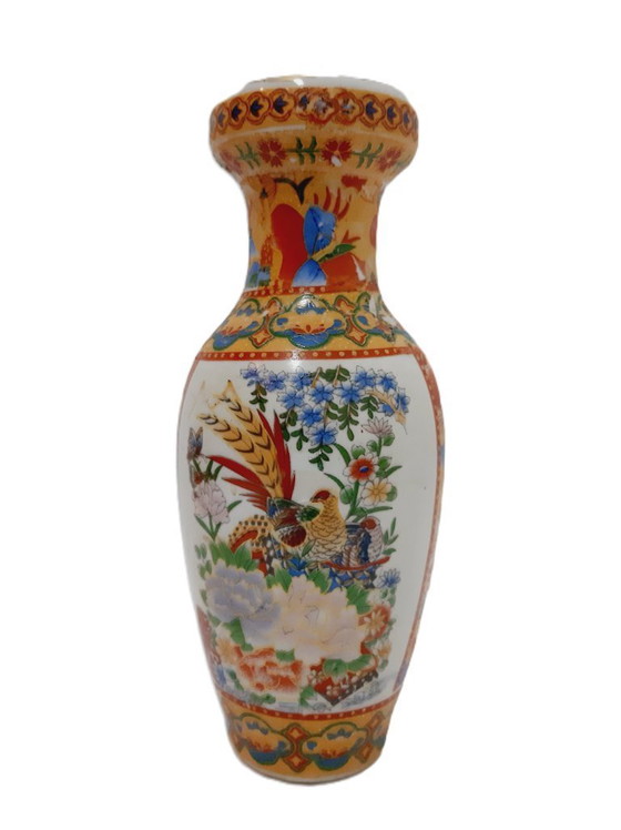 Image 1 of Vaso cinese d'epoca in porcellana 21 cm