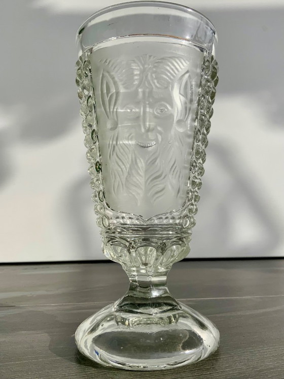 Image 1 of Rare gobelet Art Nouveau S. Reich & Co. « Diable et Mille Yeux »