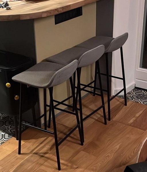 Tabouret de bar Normann Copenhagen Form, hauteur d'assise 65 cm