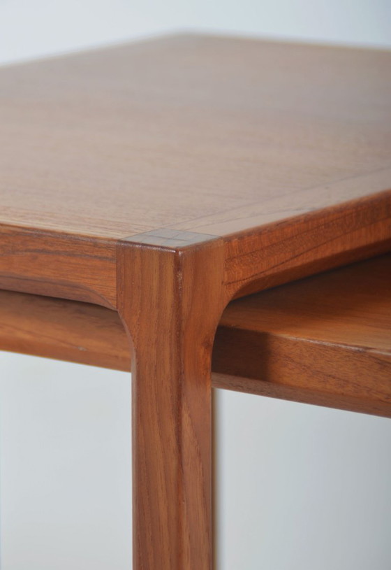 Image 1 of Set of Danish nesting tables by Kai Kristiansen for Vildbjerg Møbelfabrik, 1960s