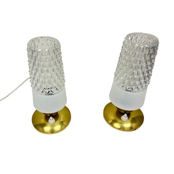 Image 1 of Pair of vintage Elektro-Rausendorf Bautzen bedside lamps, Germany, 1970s