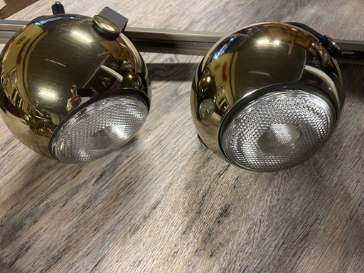 Vintage Hoffmeister rail spots (4) space age