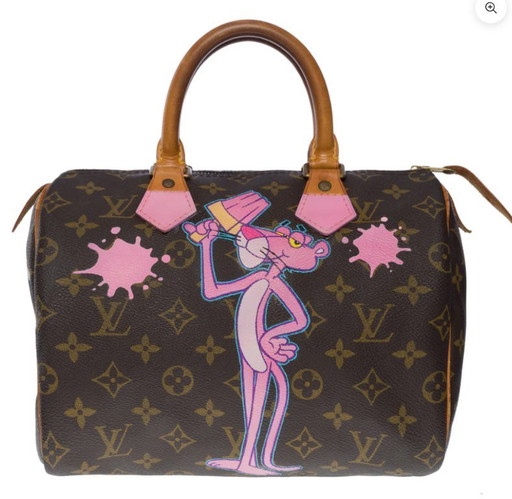 Borsa LOUIS VUITTON Speedy in tela marrone - 1322512145