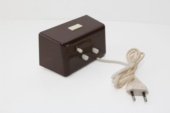 Image 1 of Sveglia retrò - Design dell'era spaziale - Vintage HEMA EK-123