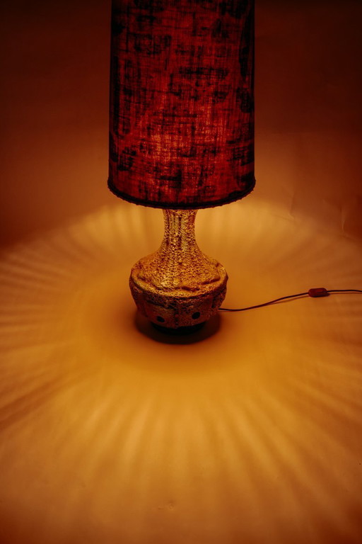 Vintage fat lava West-Germany vloerlamp, jaren 60
