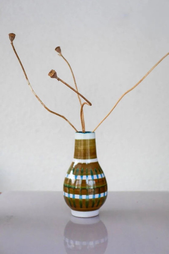 Image 1 of Faenza vase by Ingrid Atterberg for Upsala Ekeby, Sweden, 1960