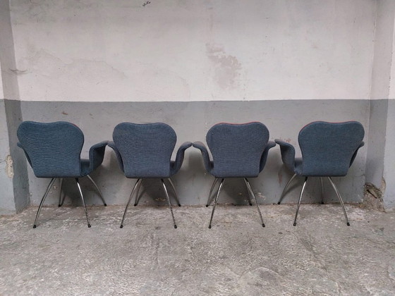 Image 1 of 4 x Leolux Dining Room Chairs