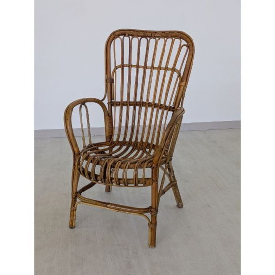 Image 1 of Sillón de bambú (años 70)