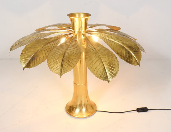 Image 1 of 2 lampes sculpturales/de table de Carlo Giorgi pour Bottega Gadda, modèle : Ippocastano, Italie, années 1970.