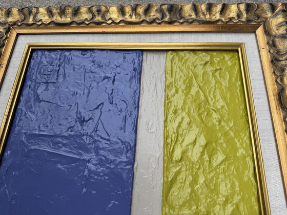 Image 1 of Modernist oil painting on canvas