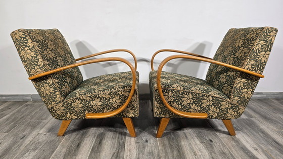 Image 1 of Set of Vintage Armchairs by Jindrich Halabala