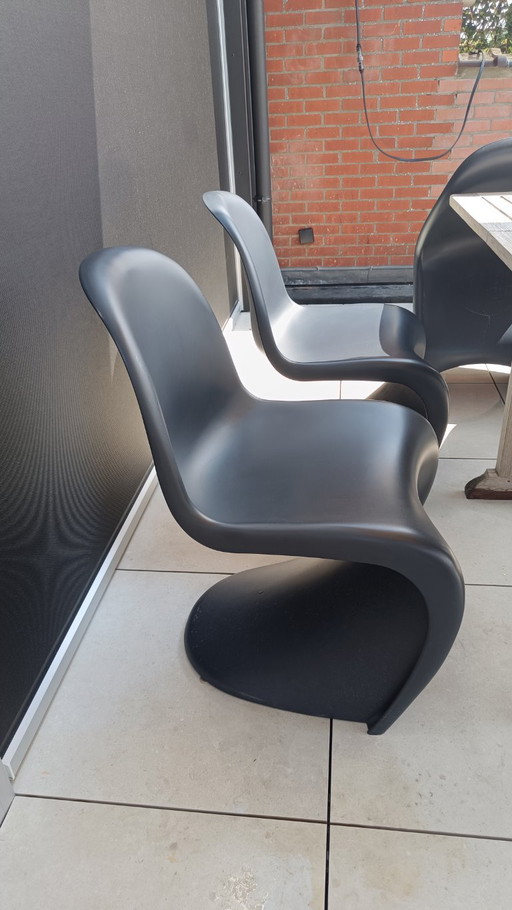 Stoel Verner Panton Vitra – eetkamerstoelen, Plastic (photo 2 of 5)