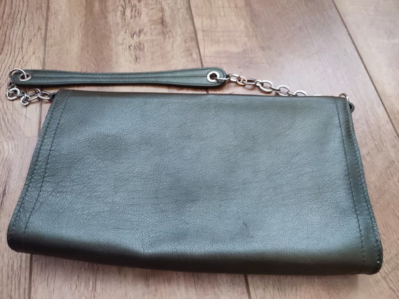Furla Handbag Bag Leather Leather Green Khaki Chain – Shoulder bags (photo 3 of 14)
