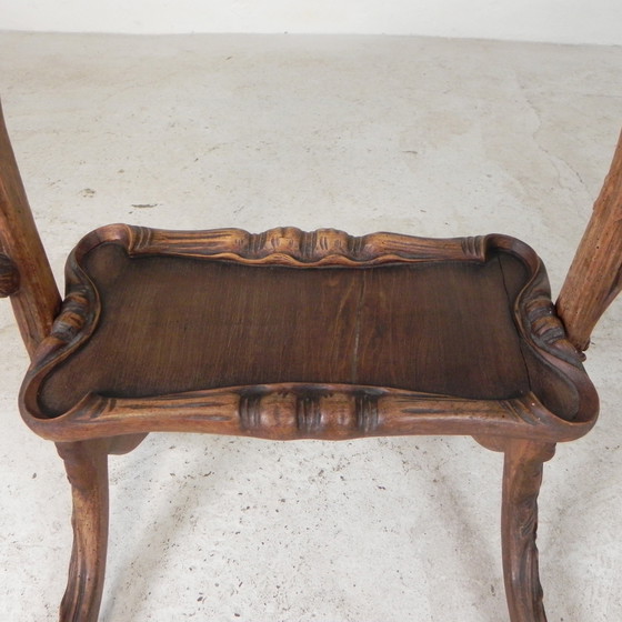 Image 1 of Jugendstil-Teetisch im Stil von Emile Galle