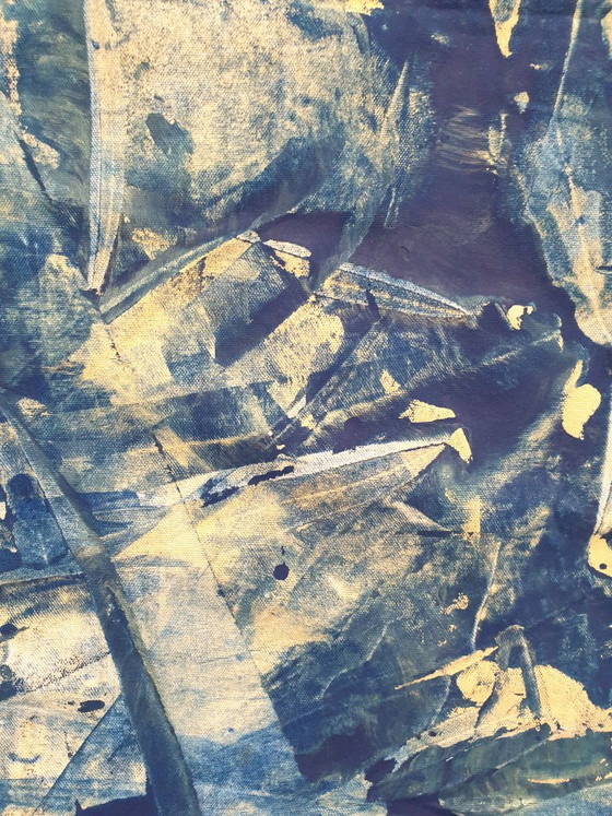 Jürgen Angeler - Blue Golden Jungle – Paintings & Drawings, Canvas (photo 13 of 22)