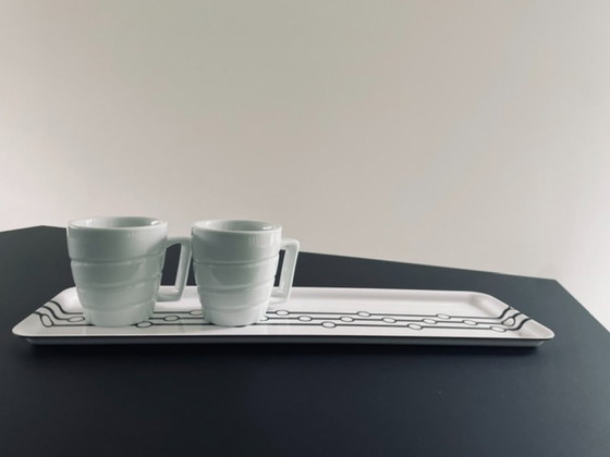 Image 1 of Vassoio in melamina IKEA vintage con grafica