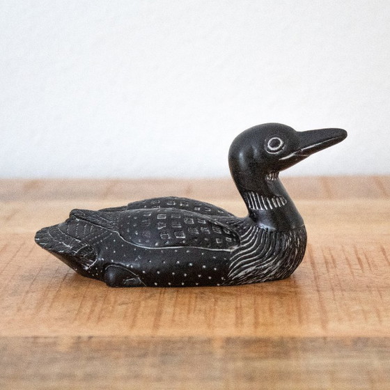 Image 1 of Figurine de canard vintage, art populaire canadien