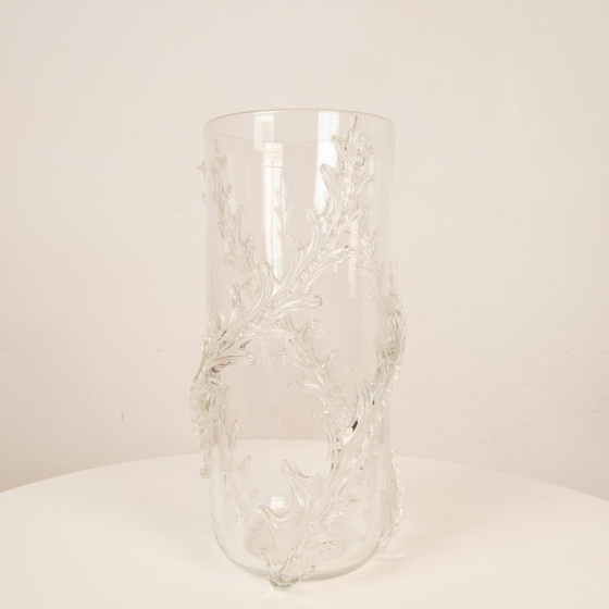 Vaso in vetro di Murano italiano di metà secolo, Barovier&Toso, 1940 – Vasi, Crystal, Murano Glass (photo 19 of 28)