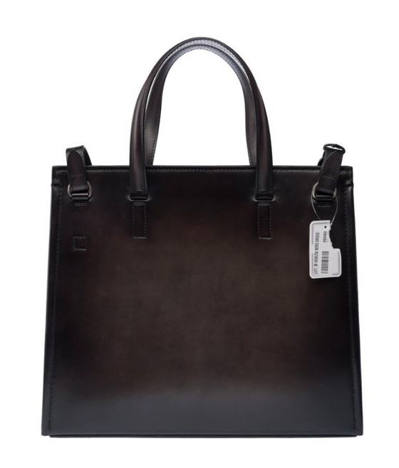 Image 1 of Borsa NON SIGNE / UNSIGNED in Cuir Noir - 103433