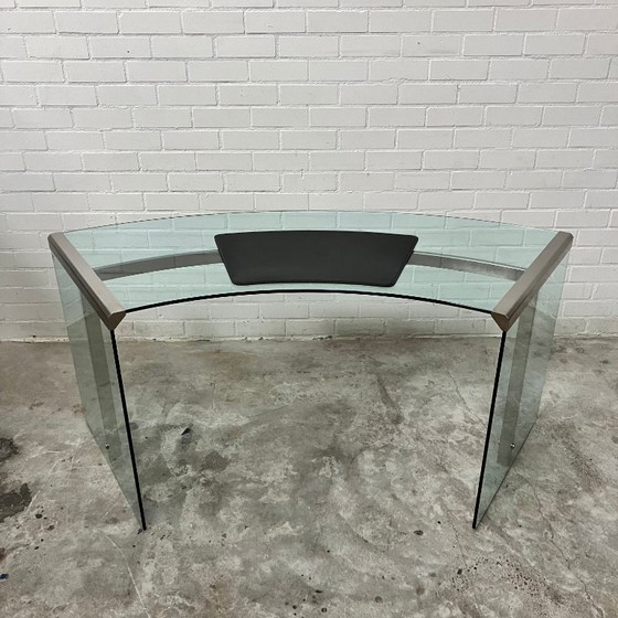 Image 1 of Gallotti & Radice Schreibtisch aus Glas