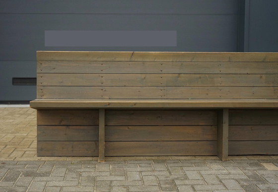 Image 1 of Large Church Pew by Dom Hans van der Laan, 1964