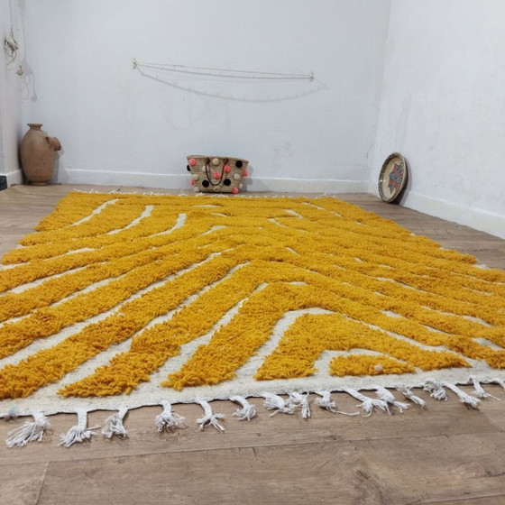 Image 1 of Authentic Moroccan Berber Wool Rug 293 x 200 cm / Authentiek Marokkaans Berbertapijt 293 x 200 cm