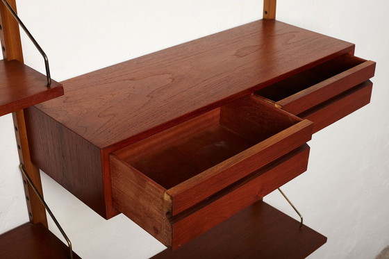 Image 1 of Royal System Wall Unit Designed by Poul Cadovius for Cado, Denmark 1950’s