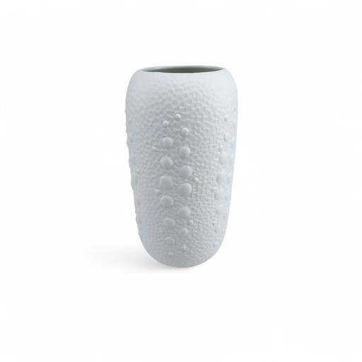 Royal KPM Bavaria porcelain vase Op Art bisque porcelain