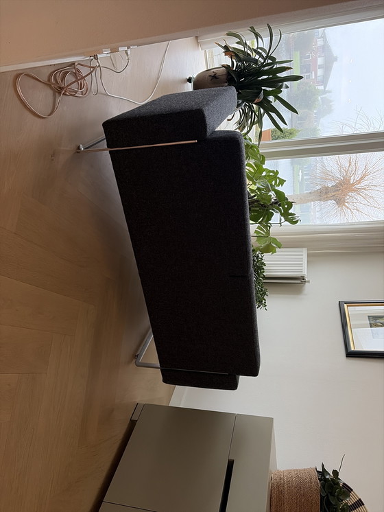 Image 1 of 2 Pers. Anthrazitfarbene Artifort-Bank