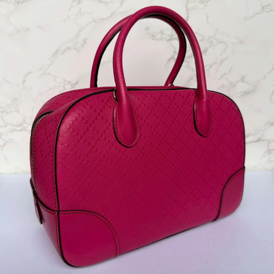 Bolso satchel Gucci Diamanté de piel rosa – Bolsos de hombro (photo 6 of 23)