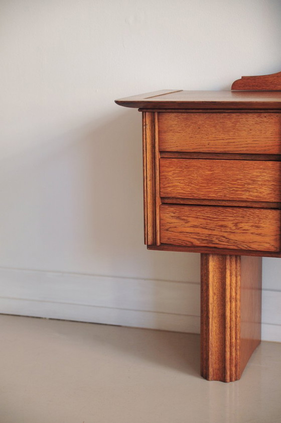 Image 1 of tocador Art Déco de roble