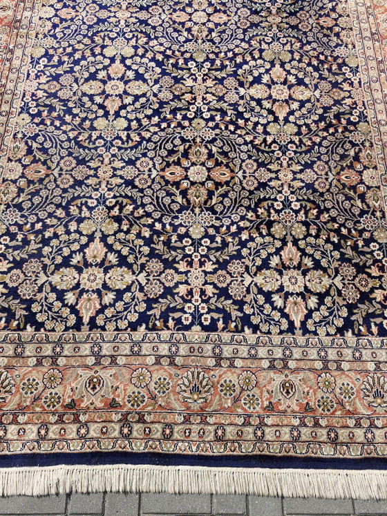 Autentico Tappeto Persiano Kashan Annodato a Mano 310 x 250 cm – Tappeti, Cotton, Wool (photo 5 of 15)