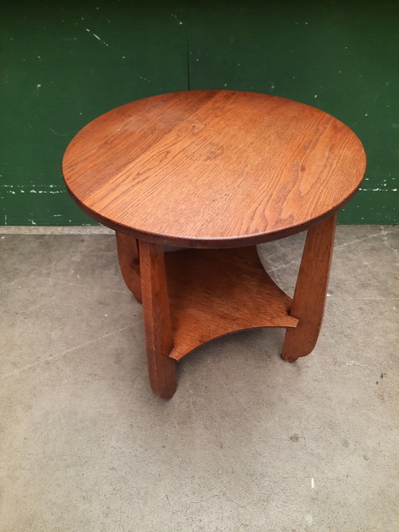 Art Deco Stijl Bijzettafeltje – Wood (photo 3 of 6)
