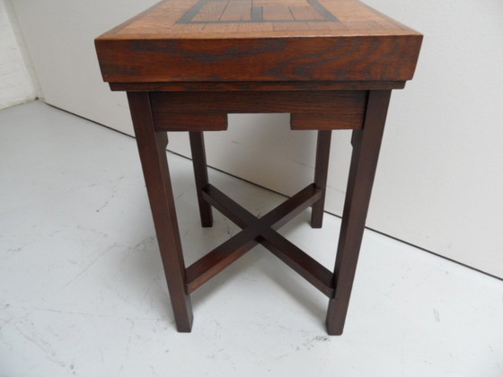 Amsterdam School Oak Side Table – Wood (photo 5 of 10)