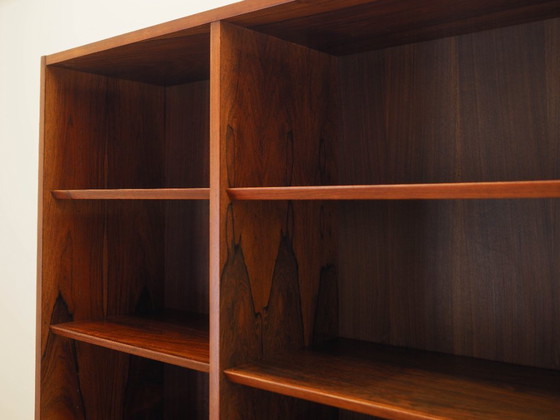 Image 1 of Bibliothèque en palissandre, design danois, années 1970, fabriquée par Hundevad