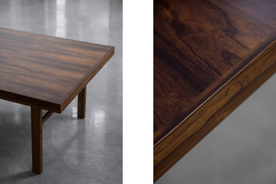 Image 1 of Table basse vintage en palissandre de style colonial danois moderne du milieu du siècle, années 1960