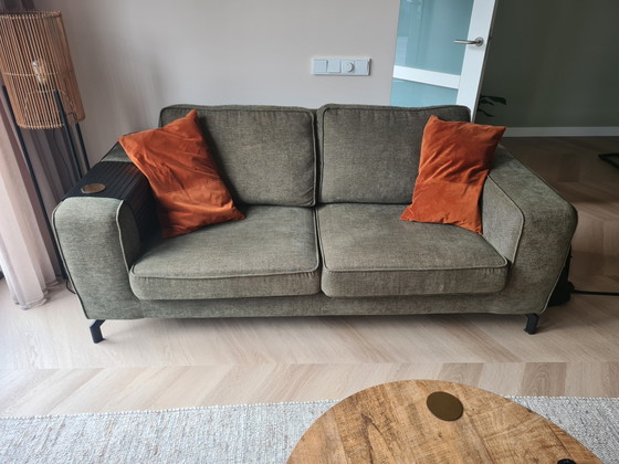 Image 1 of Canapé avec pouf, 4 ans